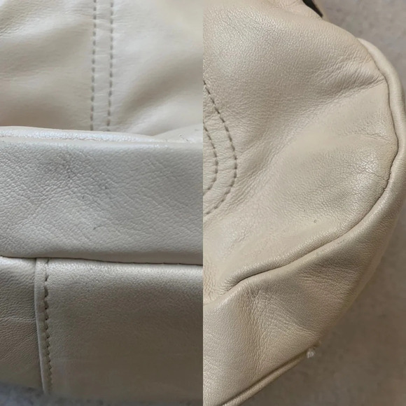 GREAT condition - Coach Penelope Ivory/brown Leather Satchel/shoulder Tote - Picture 15 of 15